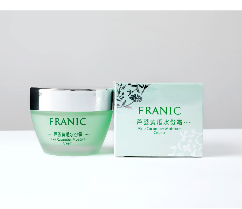 法兰琳卡（FRANIC）芦荟黄瓜水份霜 补水保湿滋润芦荟男女面霜55ml