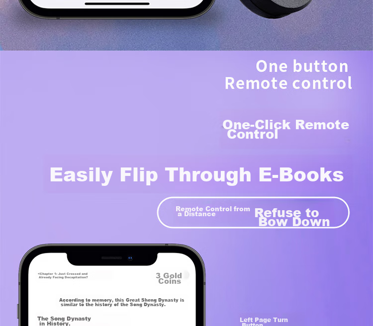 Bluetooth-пульт для смартфона Fotopro BT-9, черный
