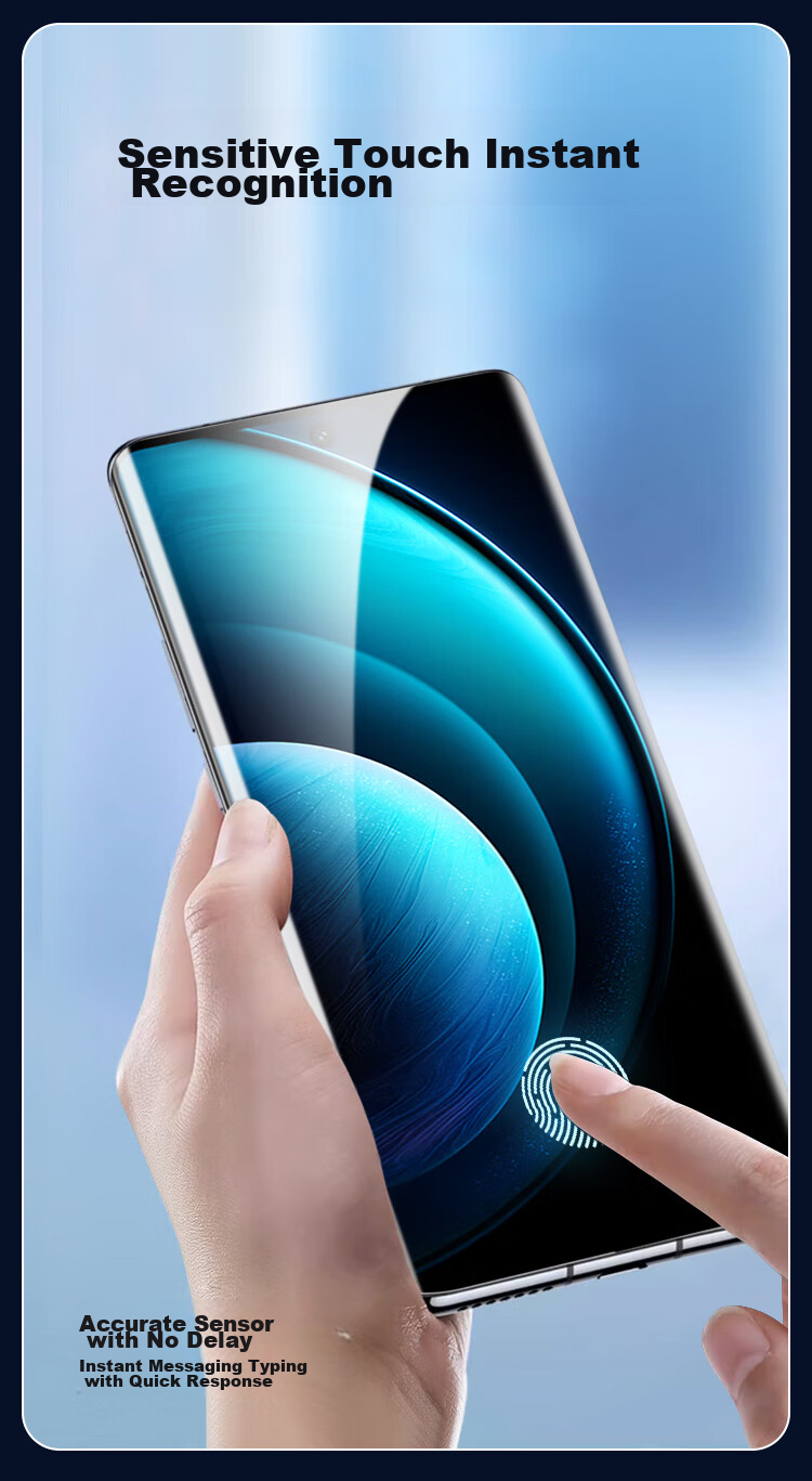 Защитное стекло KOOLIFE для Vivo X100/Pro/sPro/X100Ultra, полноэкранное, ультратонкое, HD, защита от падений и отпечатков пальцев
