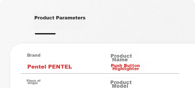 Маркер Pentel SXS15, выдвижной, для журналов, большой емкости, перезаправляемый, флуоресцентный, 4.5 мм, небесно-голубой