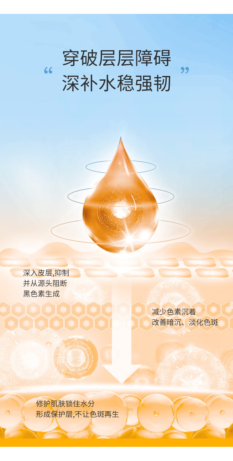   UCUC 【到手7袋装】美白祛斑面膜补水保湿 淡化斑点改善暗沉提亮肤色涂抹式晒后美白男女通用700g 