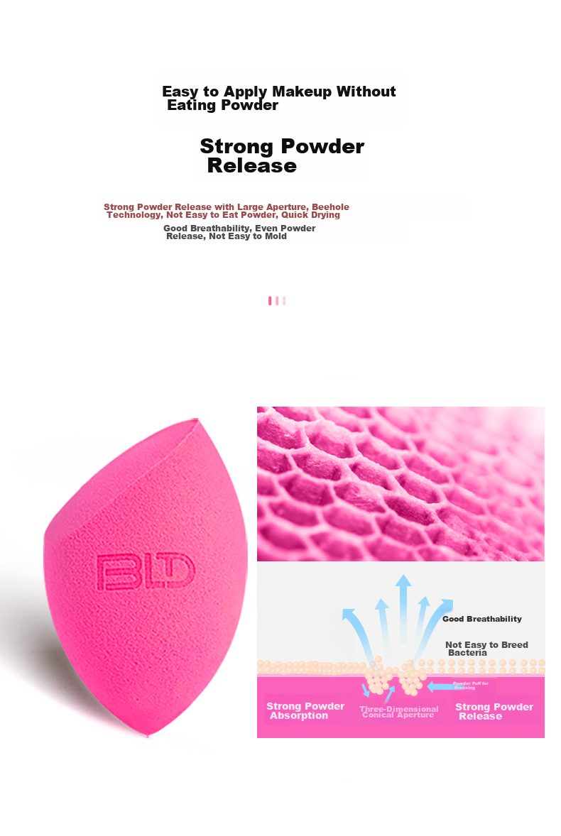 Косметичка Beautyblend, спонж для макияжа, набор из 2 штук, цвет мультиколор