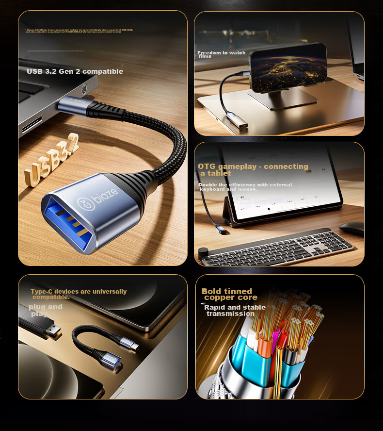 Переходник Type-C на USB 3.2