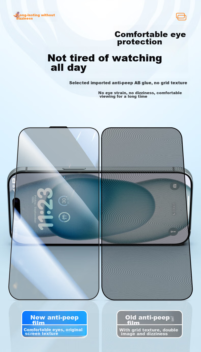 Защитное стекло QKAS для iPhone 15 Plus