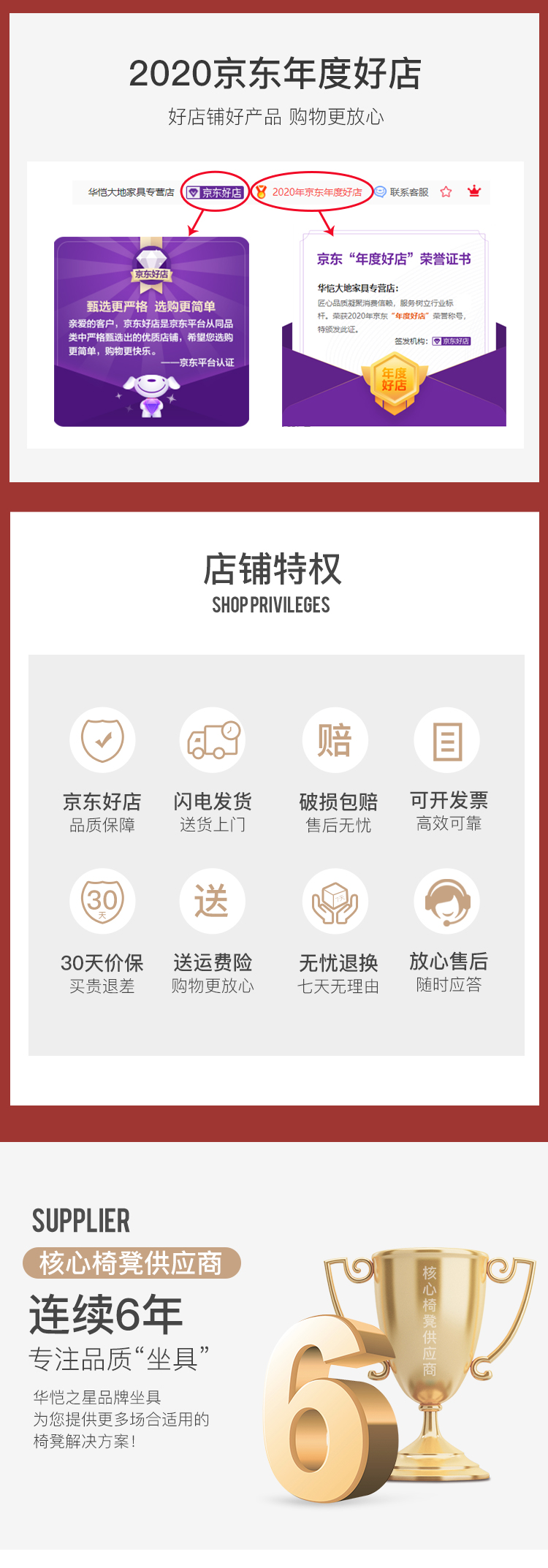 华恺之星 椅子餐椅家用椅子靠背餐桌椅子酒店咖啡厅休闲椅接待洽谈椅欧式皮革椅CY069 【加厚升级款】【深蓝色座面棕色靠背】【2把装】