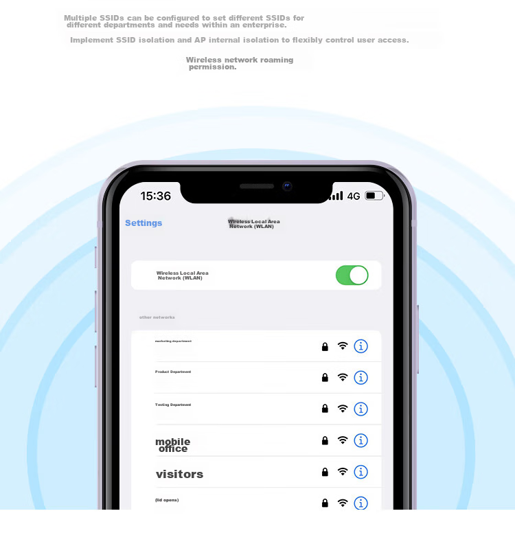Wi-Fi 6 роутер iKuai HX3000, беспроводная точка доступа, Gigabit Ethernet, PoE/DC питание, AX3000