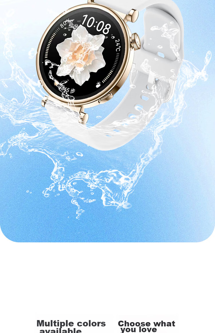 Ремешок ESCAPE для часов Huawei GT6/GT4/Watch 5 42мм, силиконовый, черный