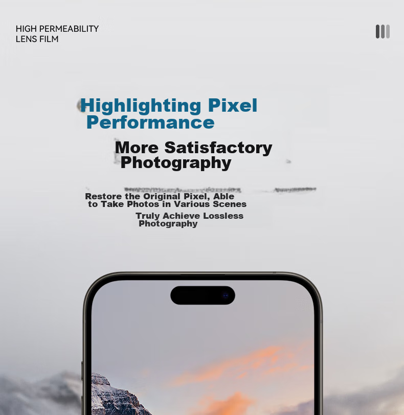 Защитная пленка для камеры Lanxingxiansheng для iPhone 16 Pro Max, закаленное стекло 99AR HD, черная