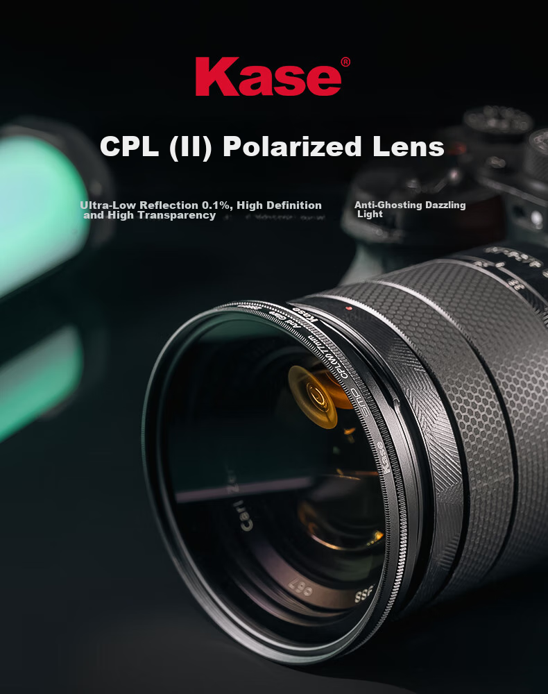 Kase поляризационный фильтр CPL III, 82 мм, для камер