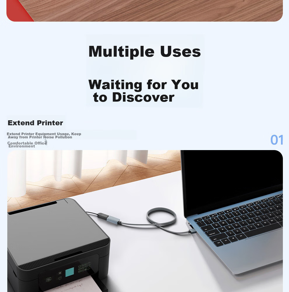 Кабель-удлинитель ULT-unite USB 3.0 AM/AF, 1 метр, алюминиевый корпус, плетеный
