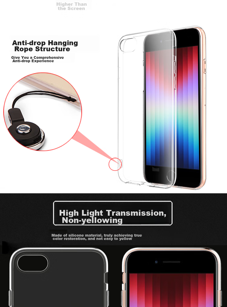 Прозрачный чехол для Apple iPhone SE3