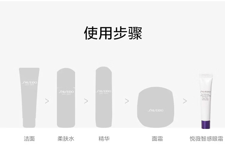 资生堂悦薇智感紧塑焕白眼霜 5ml*3
