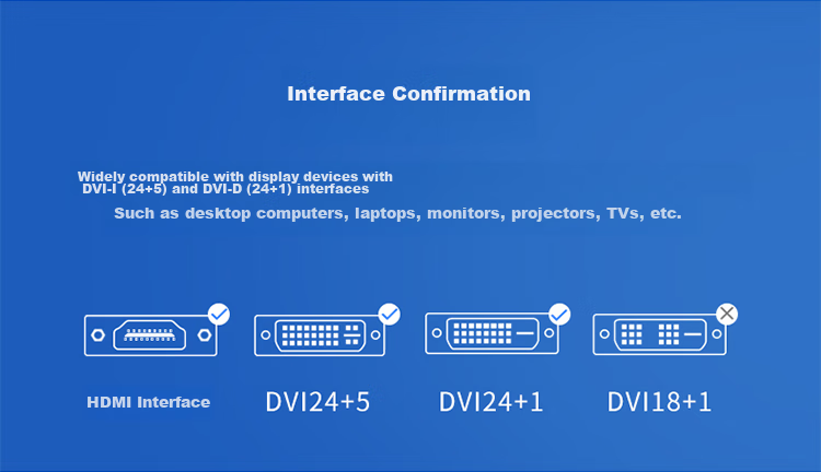 Переходник SAMZHE DVI-D (24+1) Male на HDMI Female ZH-340