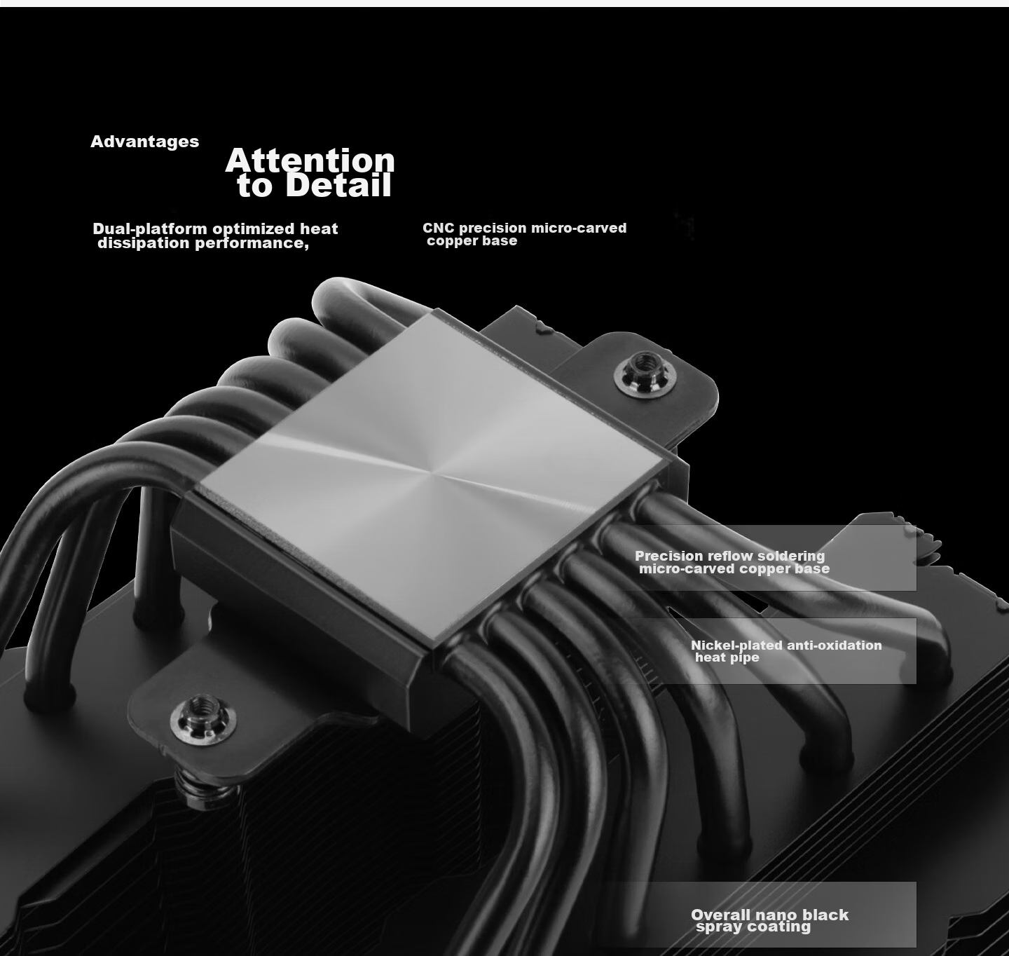Воздушный кулер Thermalright Peerless Assassin 140 BLACK, AGHP GEN4.0, двухбашенный, черное покрытие, PA140 BLACK