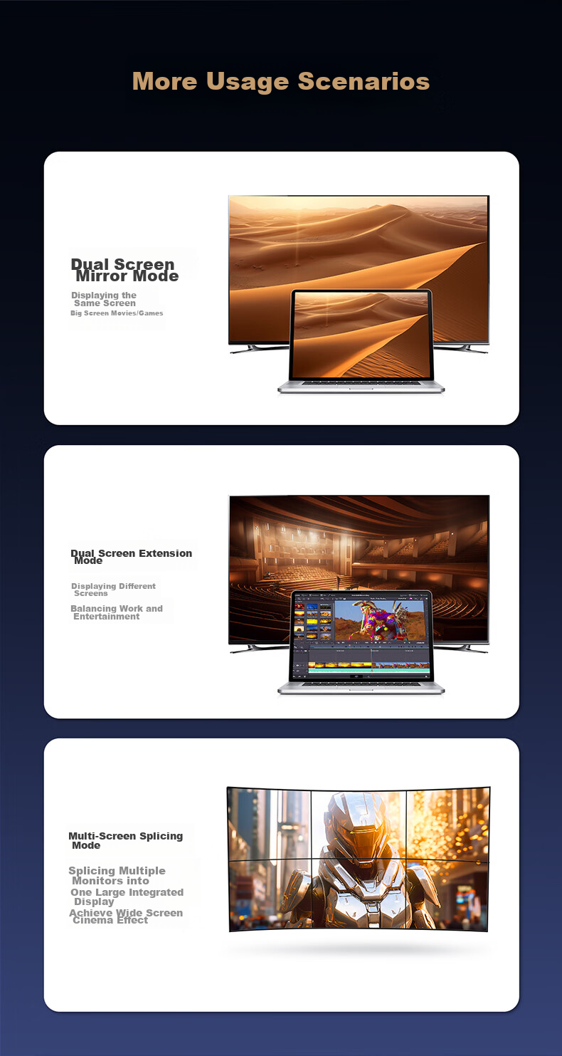 Кабель Llano HDMI версии 2.1, 8K60Hz 4K240Hz, высокоскоростное видеосоединение, совместим с HDMI2.0, для ноутбука, телевизора, проектора, монитора, 3 метра, с застежкой-липучкой