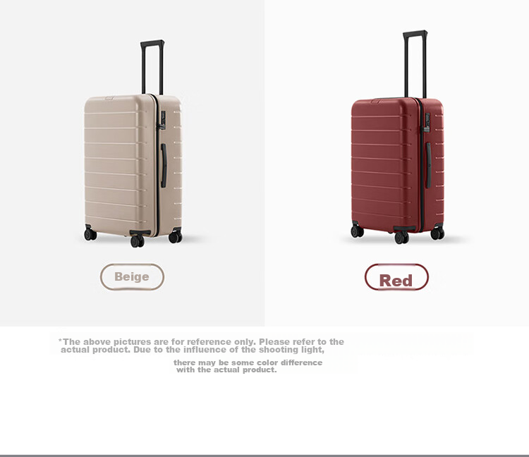 Чемодан Xiaomi Mijia Luggage, 28 дюймов, черный, PC, с кодовым замком