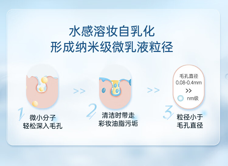 OHBT植萃卸妆油150ml 澳白三合一洁颜水深层清洁卸妆温和清爽不刺激