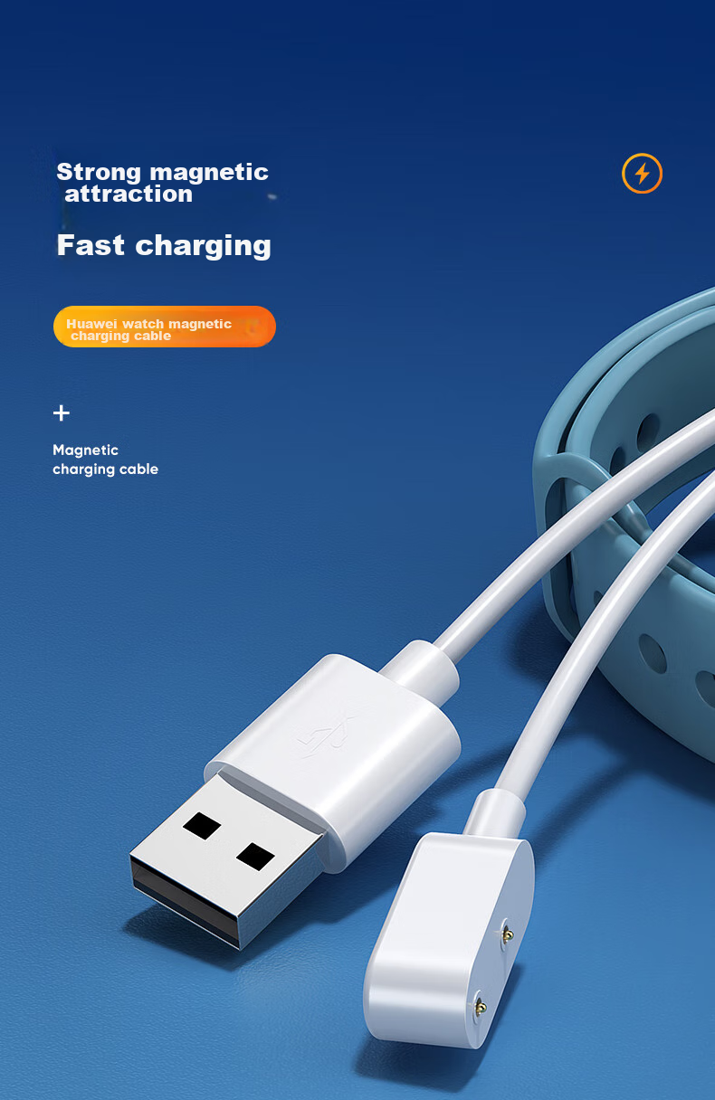 Кабель для зарядки CangHua, магнитный, для Huawei Band 9/7/NFC, Honor Band 9/7/6, аксессуары для умных браслетов