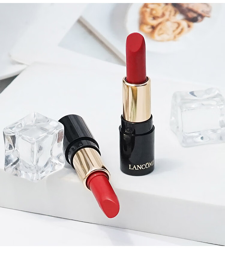 兰蔻（LANCOME）全新菁纯丝绒雾面唇膏505 1.6g 滋润 保湿 