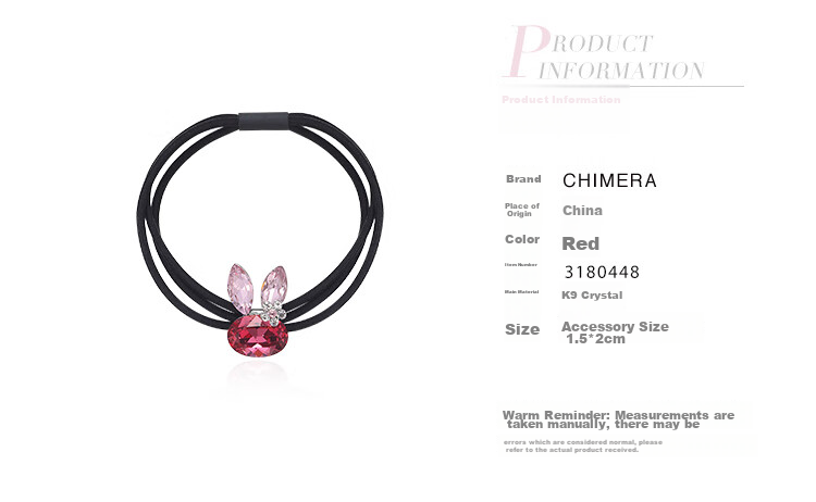 Резинки для волос CHIMERA Красный Пони, 2 шт., детские резинки для хвостиков, аксессуары для волос, подарок для девочек