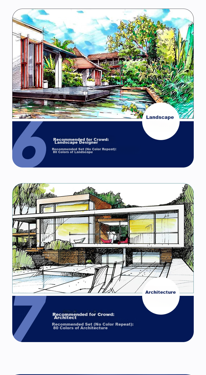 Набор маркеров Touch Mark, 36 цветов, двусторонние, для рисования и дизайна, арт-образование