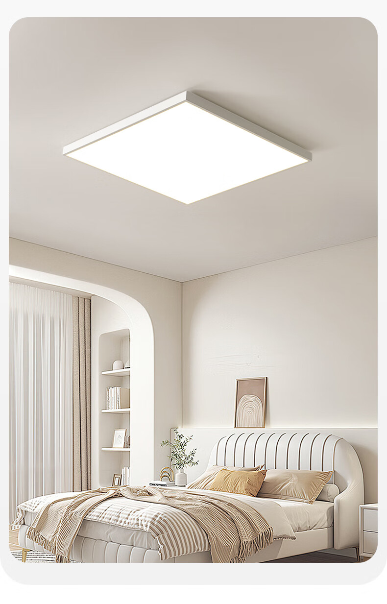 Потолочный светильник MICOE LED, современный минималистичный дизайн, для спальни, гостиной, балкона, коридора, столовой, 46 см, 48 Вт