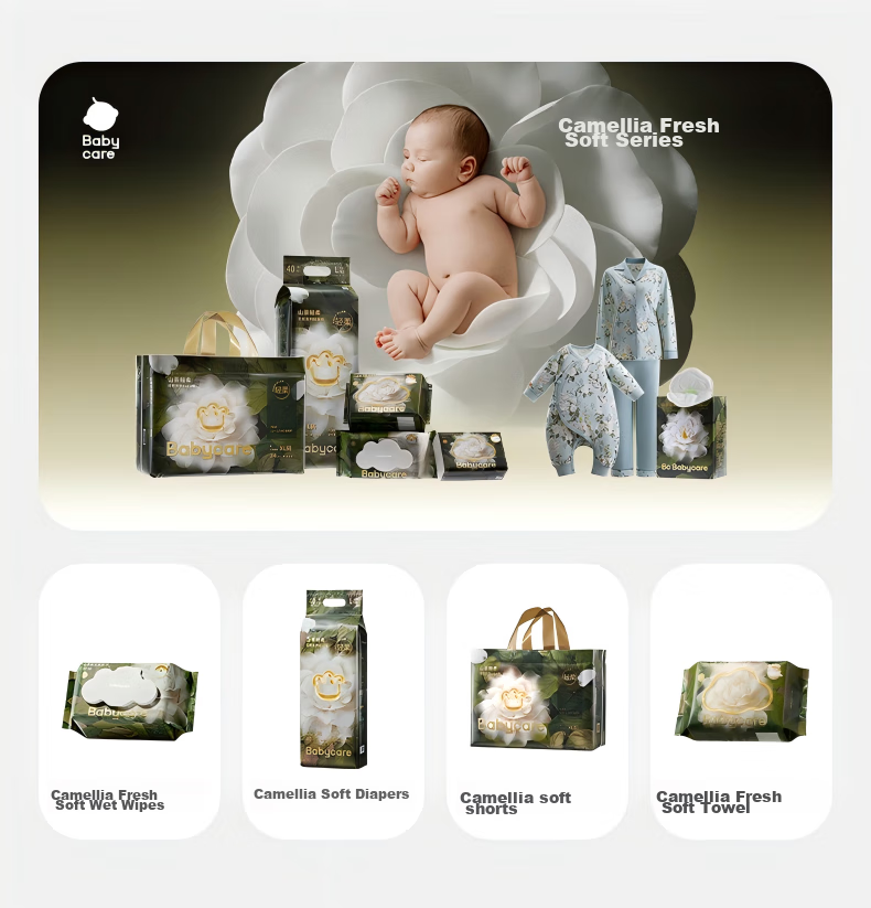 Подгузники-трусики Babycare Camellia, размер XL (12-17 кг), 34 шт. * 2 упаковки