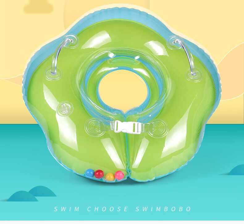 Круг для плавания Swimbobo BO1001M на шею с музыкой для новорожденных