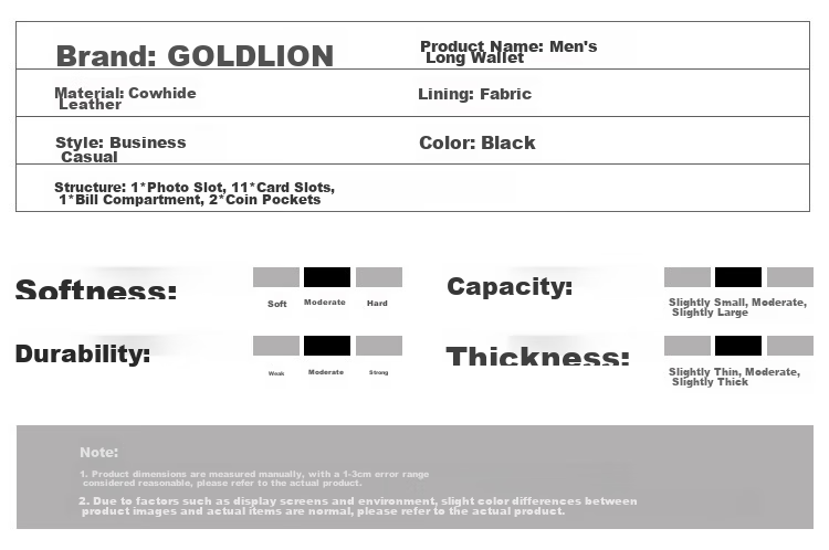 Мужской кошелек Goldlion