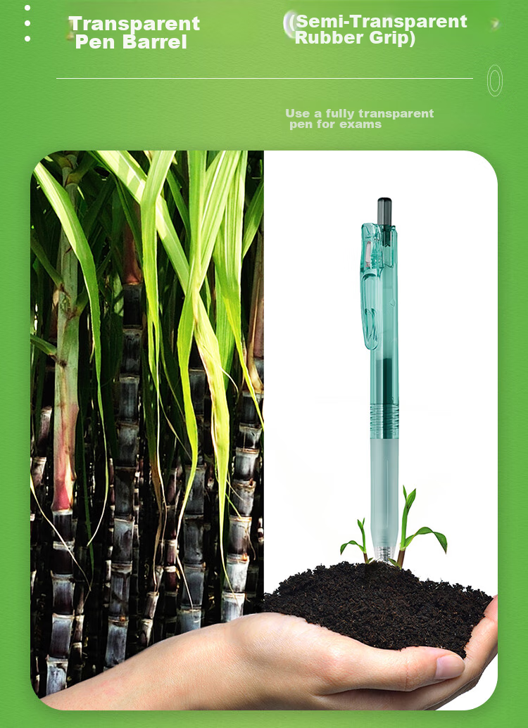 ZEBRA Bio Exam Pen, гелевая ручка, 0.5 мм, сине-зеленая, черный стержень