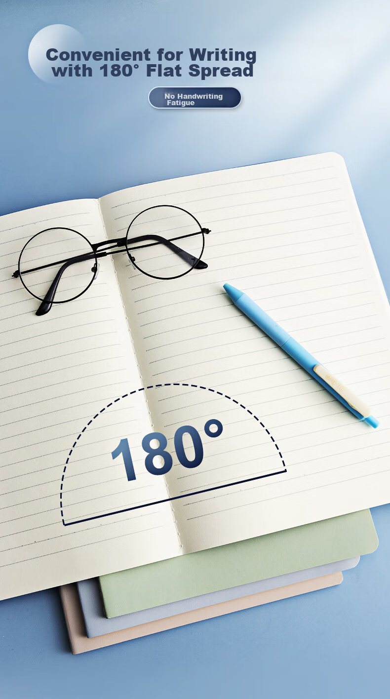 Блокнот M&G Stationery, 16K, 40 листов, 4 шт. в упаковке, бежевый