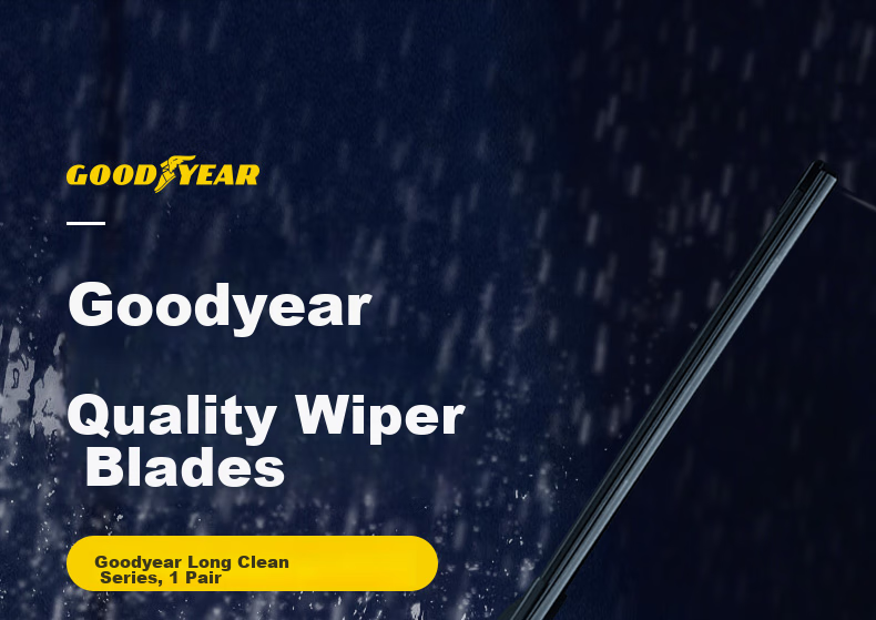 Комплект дворников Goodyear для BYD Song PLUS New Energy DMi/EV, 2021 год, бескаркасные, 25/18 дюймов