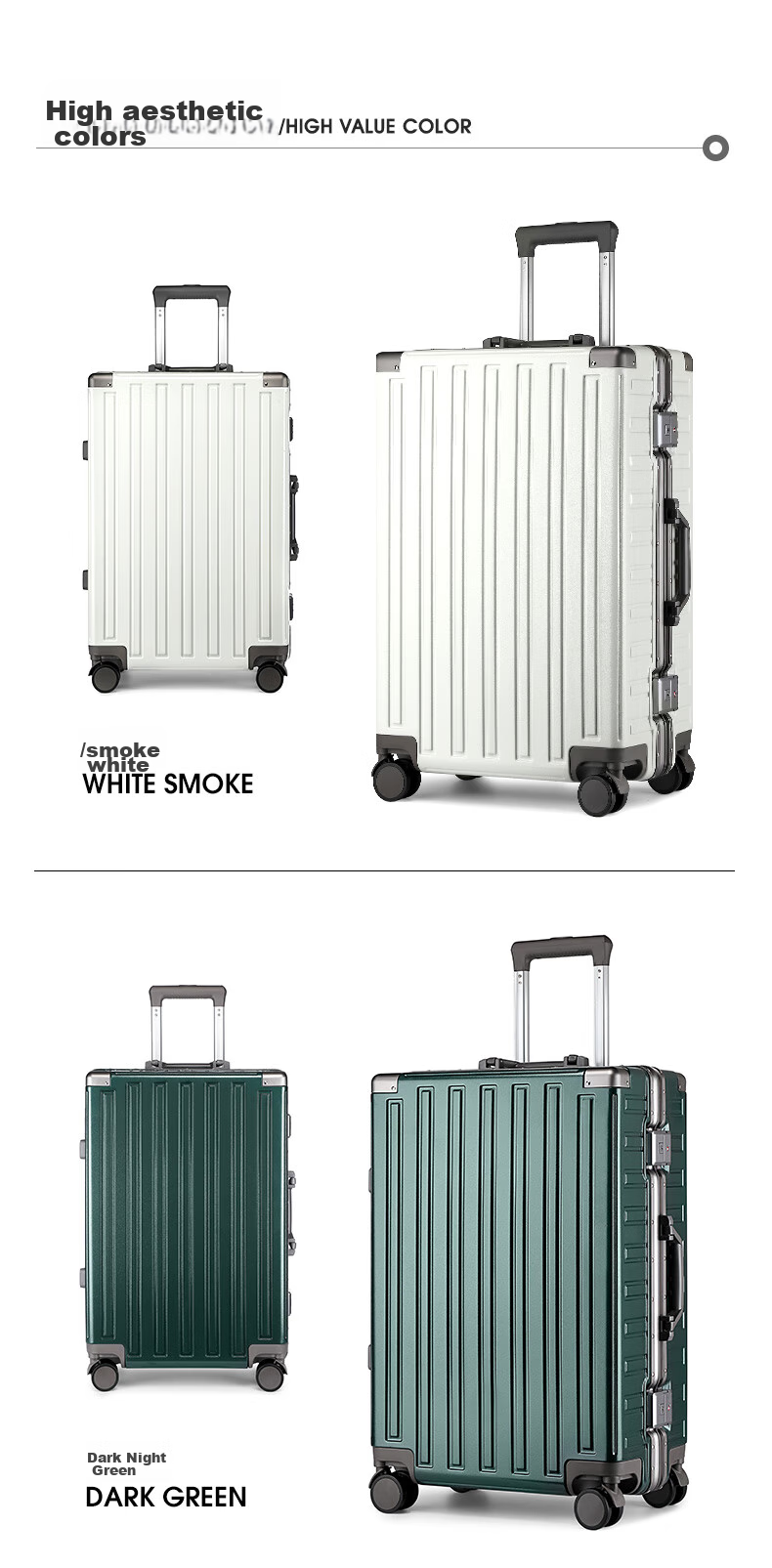 Чемодан Paul Frank Aluminum Frame Luggage, 20-дюймовый, ручная кладь, алюминиевая рама, телескопическая ручка, код-замок, унисекс, кремовый
