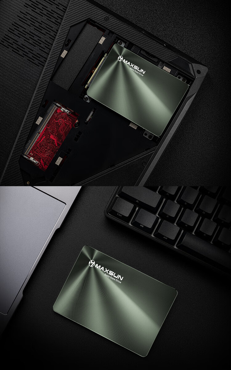 SSD накопитель MAXSUN 256GB SATA 3.0, 550 МБ/с, серия Terminator