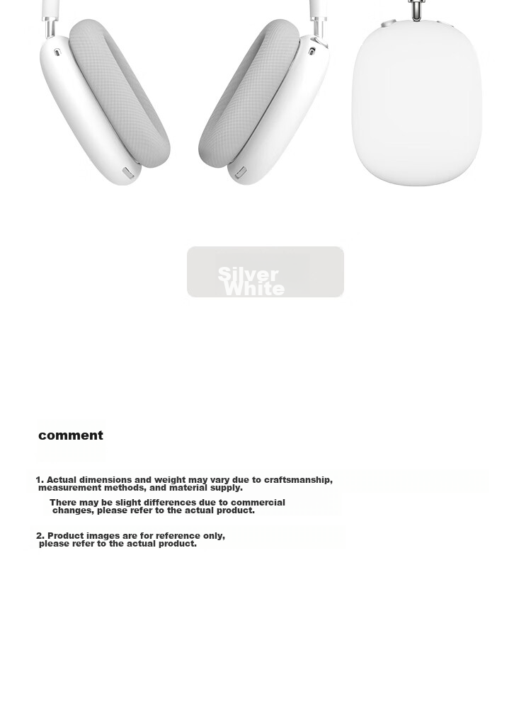 Защитный чехол ESCAPE для AirPods Max, прозрачный, силиконовый