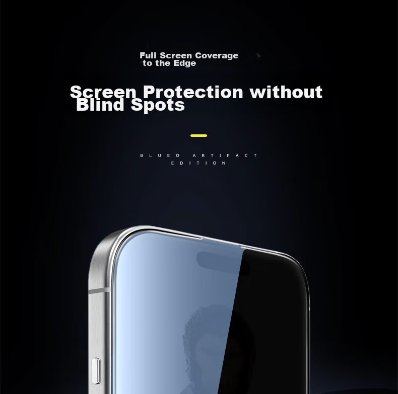 Защитное стекло Lanxingxiansheng для Apple iPhone 15 Pro Max, противоударное, антишпионское, HD, 28°
