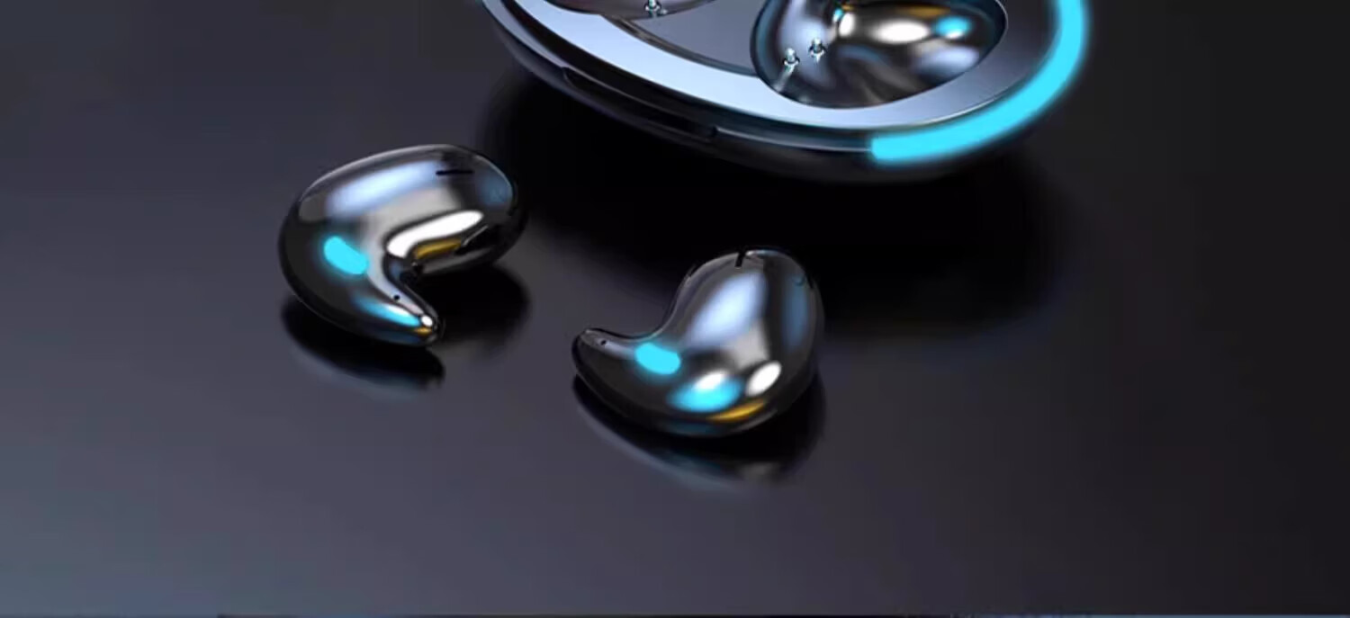 Беспроводные наушники Chuang с костной проводимостью, Bluetooth, для сна, ультратонкие, с длительным временем работы от аккумулятора