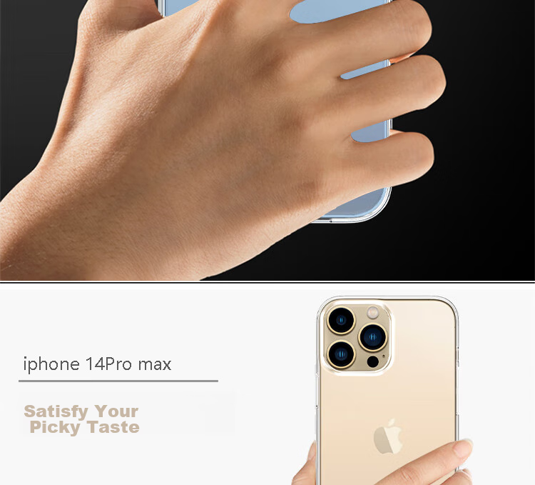 Прозрачный чехол для iPhone 14 Pro