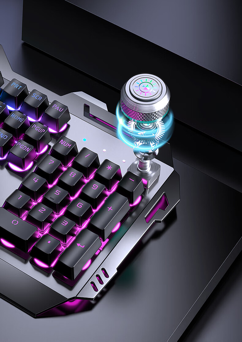 Беспроводной игровой комплект EWEADN GX810: клавиатура с механическим откликом и мышь, перезаряжаемый, с подсветкой, белый