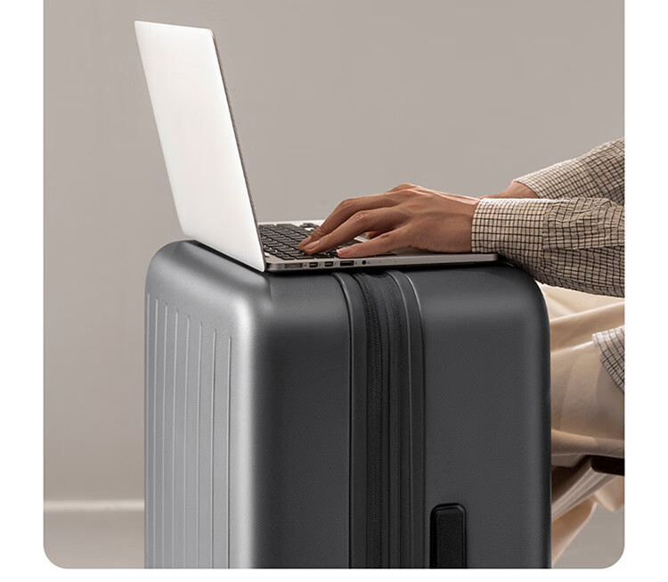 Чемодан Xiaomi Mijia Luggage, 24-дюймовый расширяемый, с поворотными колесами, дорожный чемодан для мужчин и женщин, большой вместимости, с кодовым замком, синий