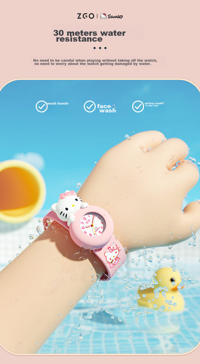 Детские часы ZGO Cinnamoroll, электронные, мультяшные, для девочек 3-6 лет, подарок