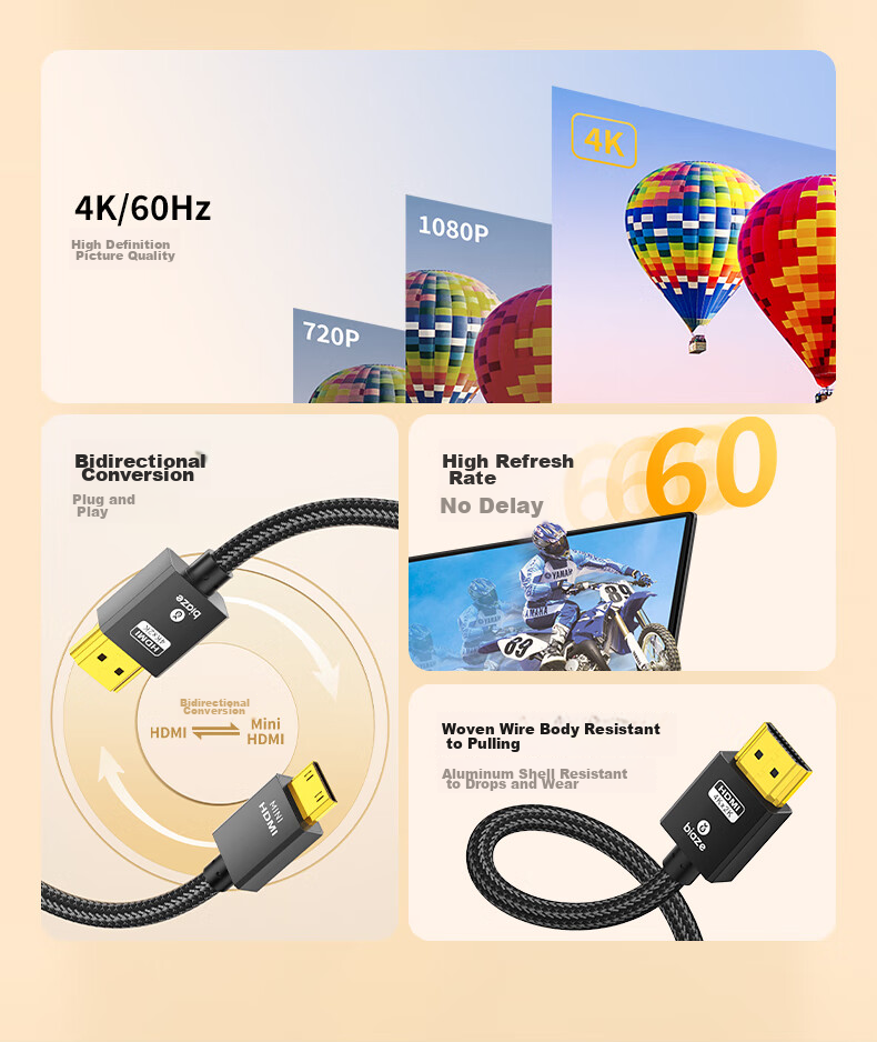 Кабель HDMI - Mini HDMI