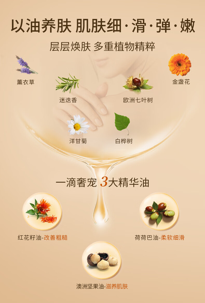 茱莉蔻（Jurlique）薰衣草精油100ML  护肤品身体按摩精油芳香舒缓