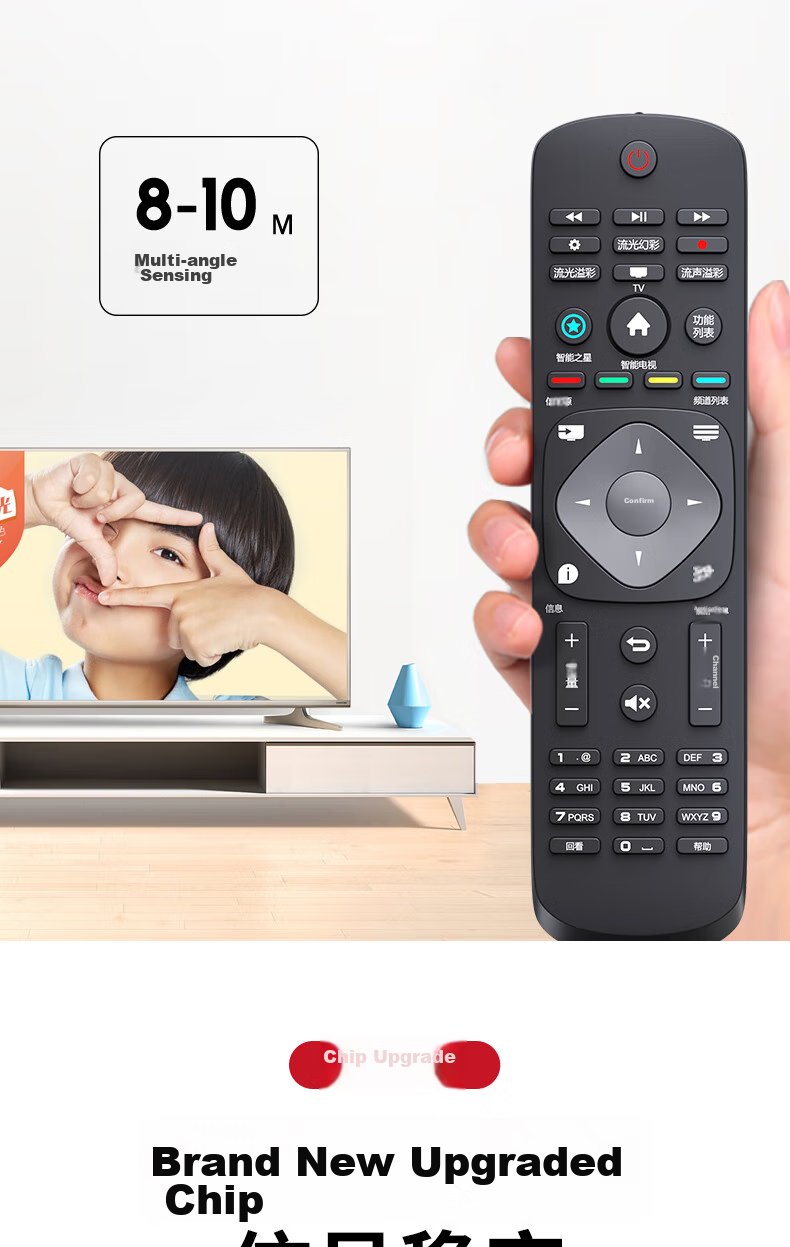 Универсальный пульт дистанционного управления Accoona для телевизоров Philips LCD, Smart TV, 4K, 32-100 дюймов