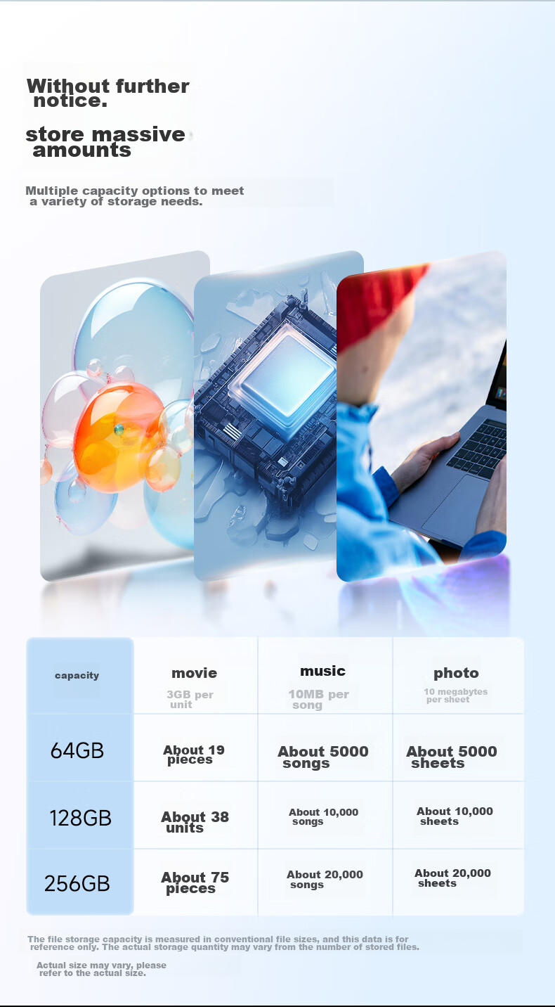 USB-накопитель Aigo W381 Type-C USB3.2 128GB, скорость чтения 220 МБ/с, металлический корпус, серый