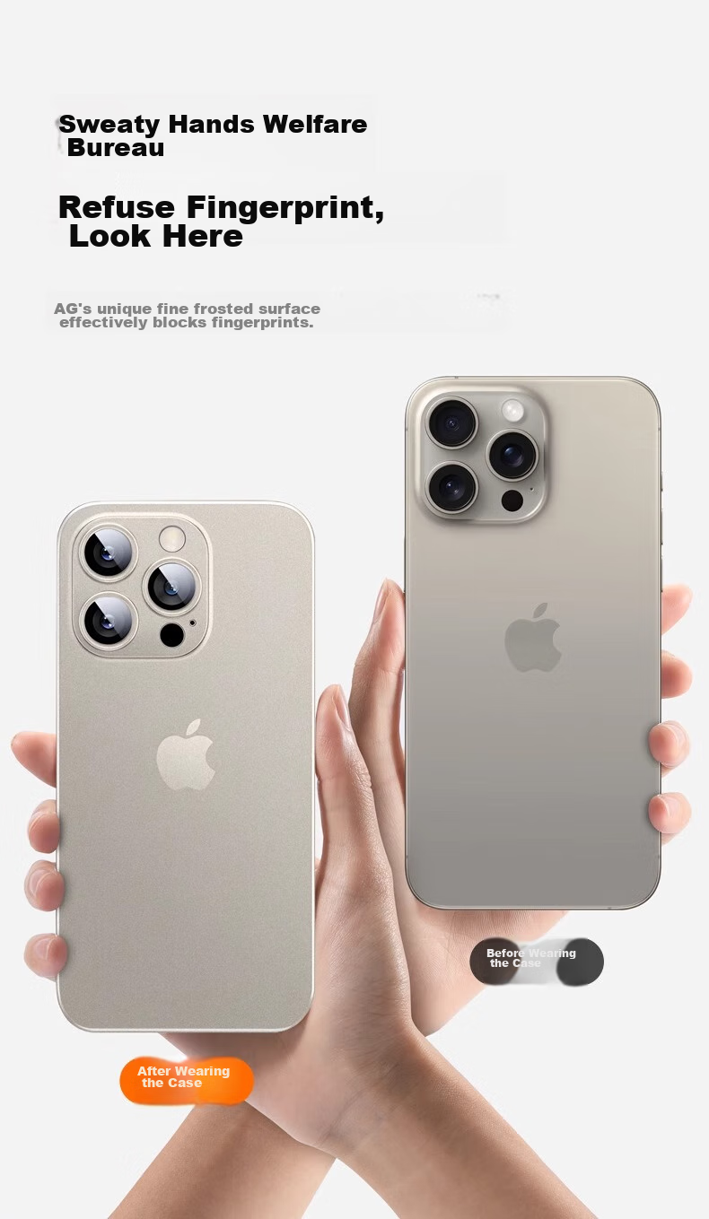 Чехол для Apple iPhone 16 Pro Max DIVI, противоударный, ультратонкий, полупрозрачный, серый