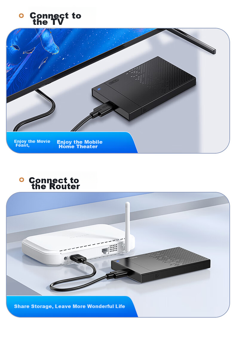 Внешний корпус для жесткого диска UNITEK S233C, 2.5 дюйма, USB 3.0 Type-C, для SSD и HDD
