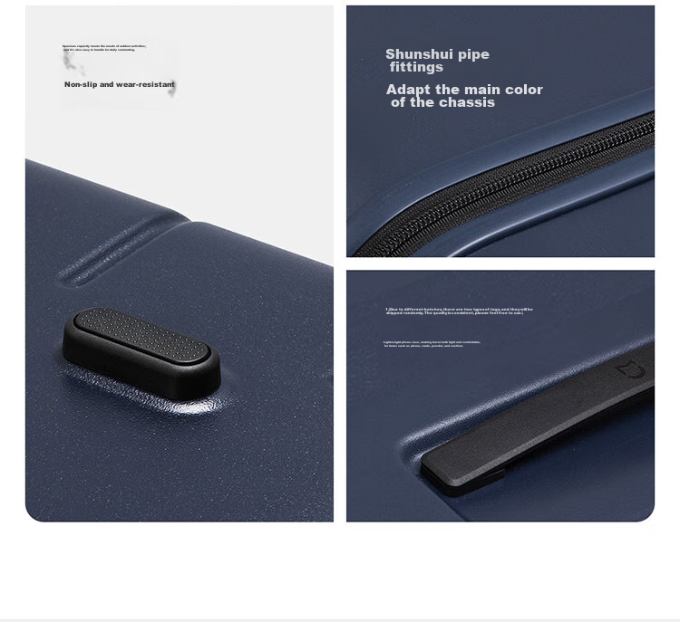 Чемодан Xiaomi Mijia Luggage, 20-дюймовый ручная кладь, поликарбонатный, с кодовым замком, бежевый