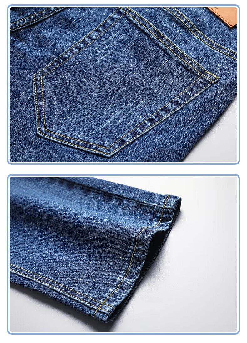 Джинсы Jeanswest мужские, прямые, размер 36, темно-синие