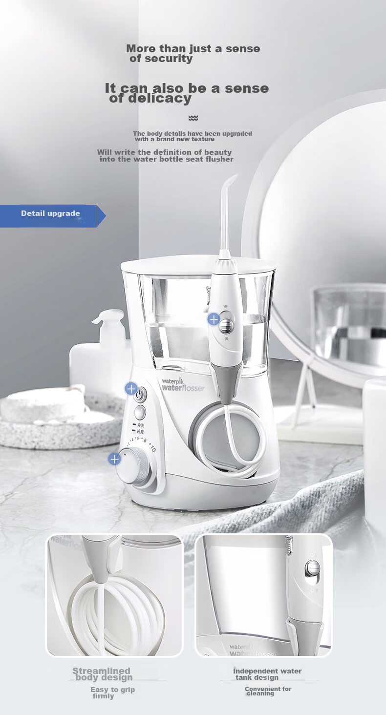 Ирригатор Waterpik GT3 Jazz Black, для домашнего использования, 600 мл, 10 режимов, 7 насадок